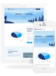 Northfront Financial - Website Design by Red Cherry